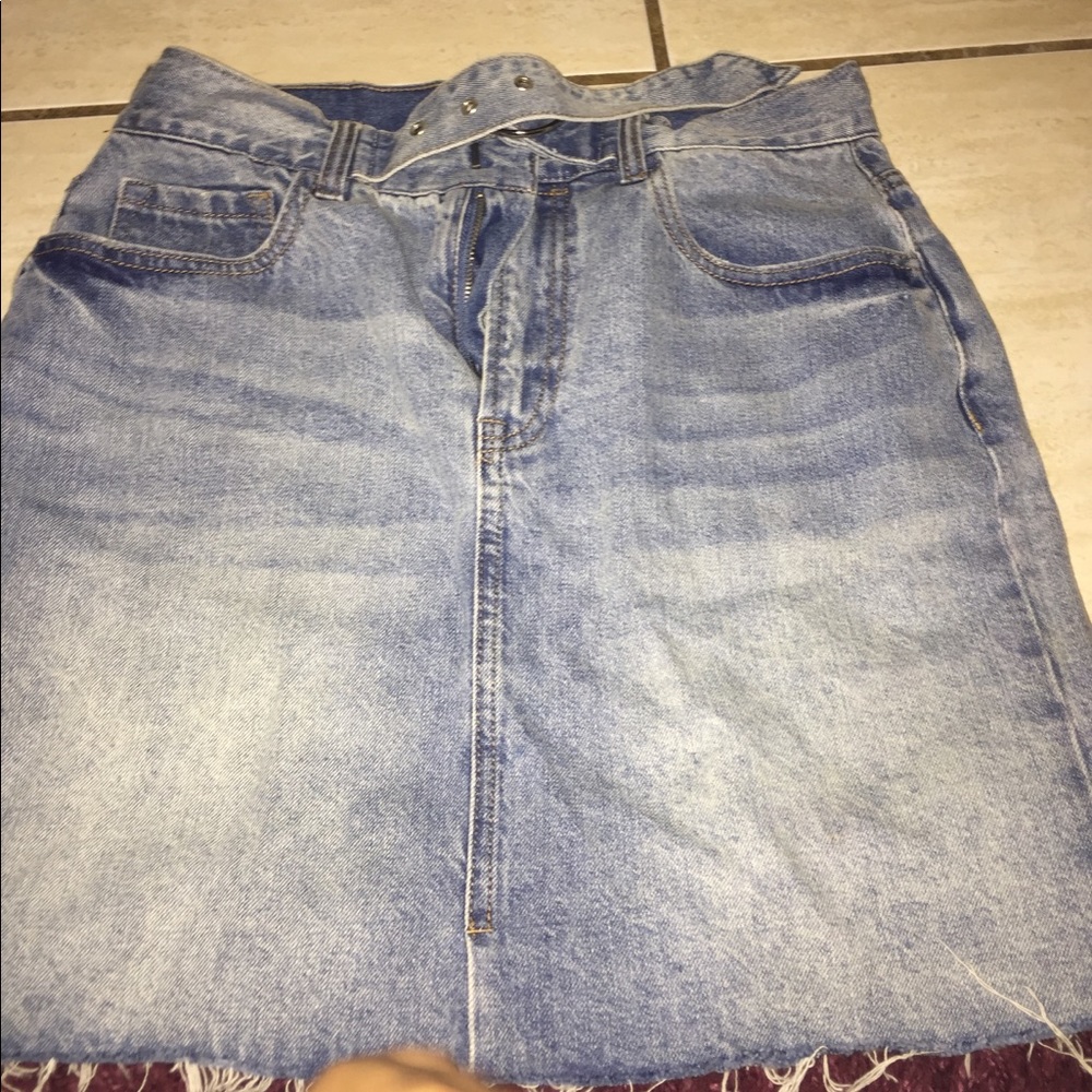 Jean skirt